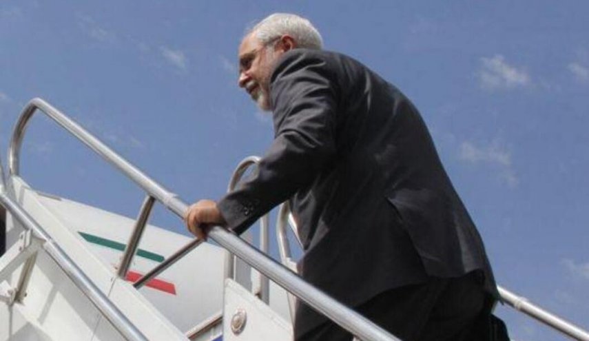 ظريف يغادر طهران متجها الى الكويت