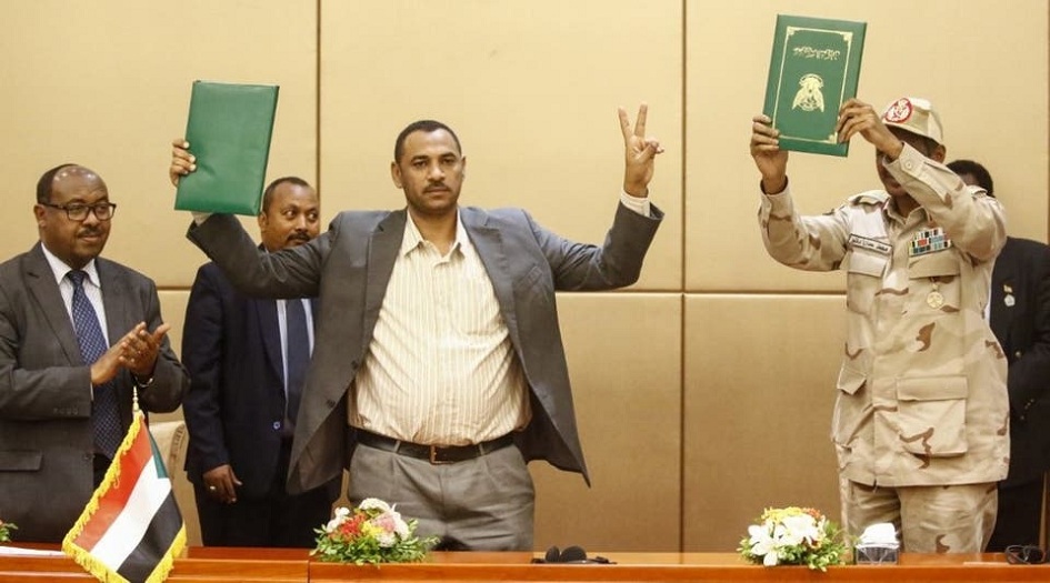 السودان.. توقيع وثيقة الاعلان الدستوري وتشكيل الحكومة الانتقالية قريبا