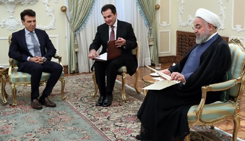 روحاني: لدينا الرغبة في تمتين الاواصر مع ايطاليا