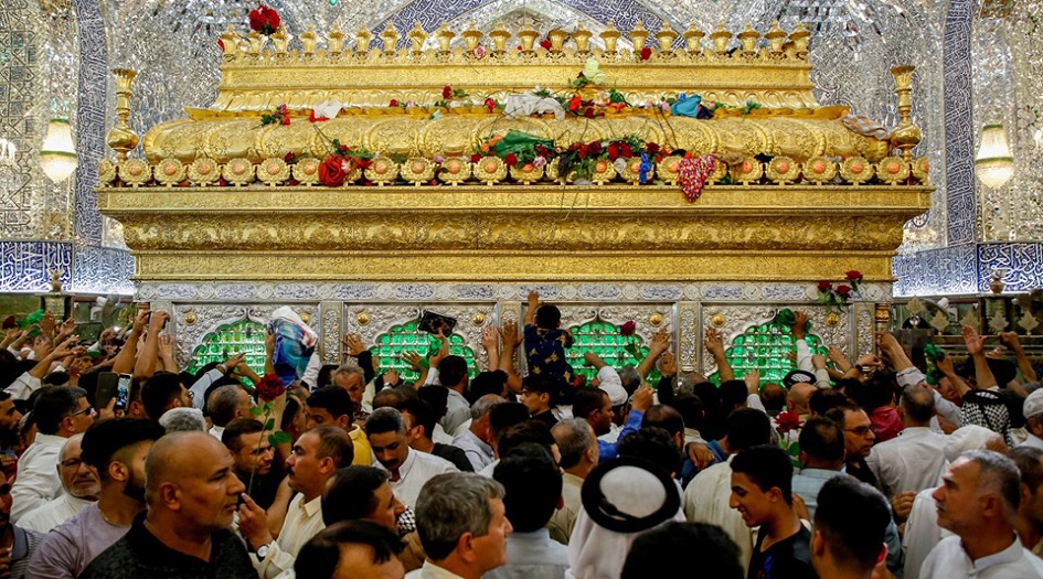 بالصور.. ثلاثة ملايين زائر يحيون عيد الغدير في النجف