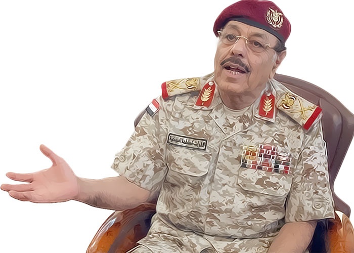الصفحة السرية من حياة الفريق علي محسن الاحمر
