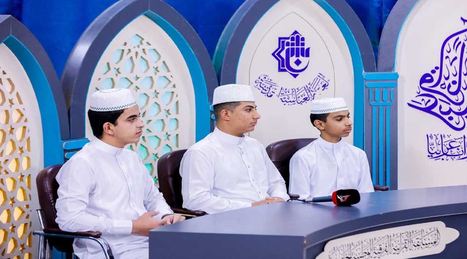 مسابقة قرآنية فرقية خاصة بطلبة مشروع "أميرالقراء" في العراق + (صور)