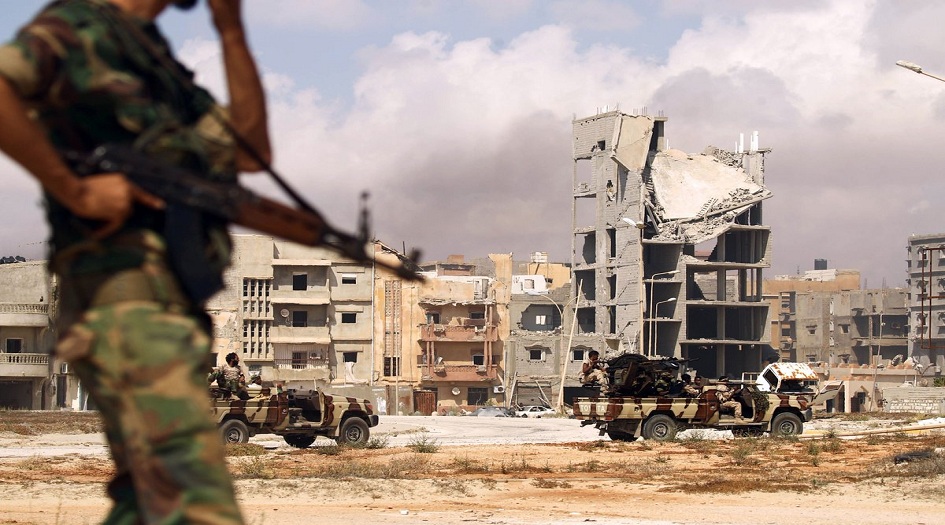 غارات لطيران اللواء خليفة حفتر على قوات "الوفاق" في غريان