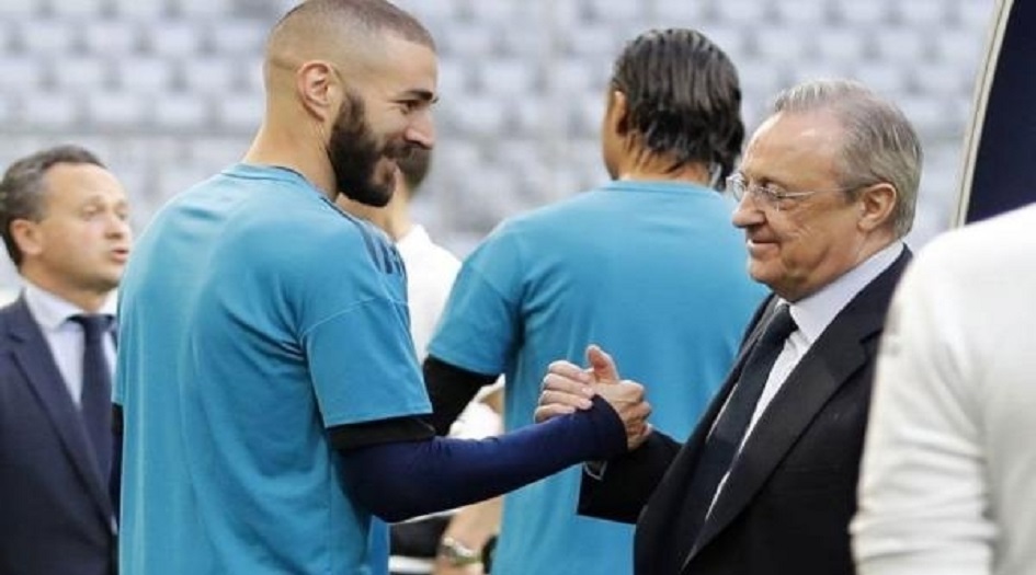 رئيس ريال مدريد يكشف فرحته الكبيرة بسبب بنزيما