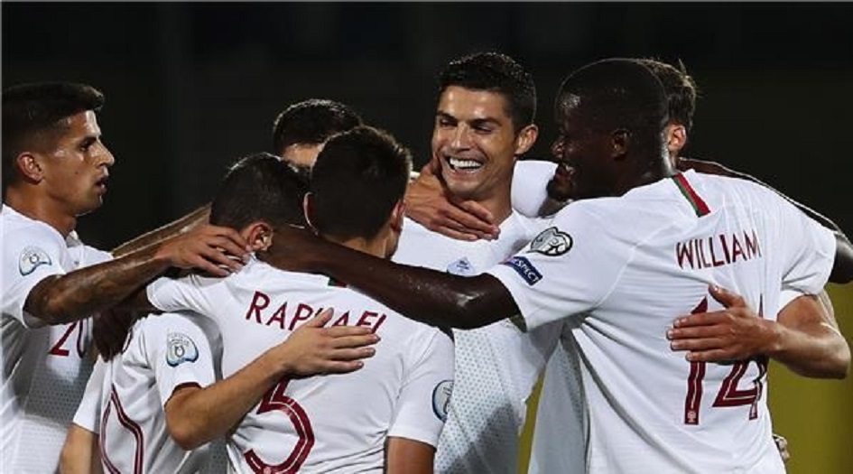رونالدو يتوهج ويقود البرتغال لفوز مهم في تصيفات يورو 2020