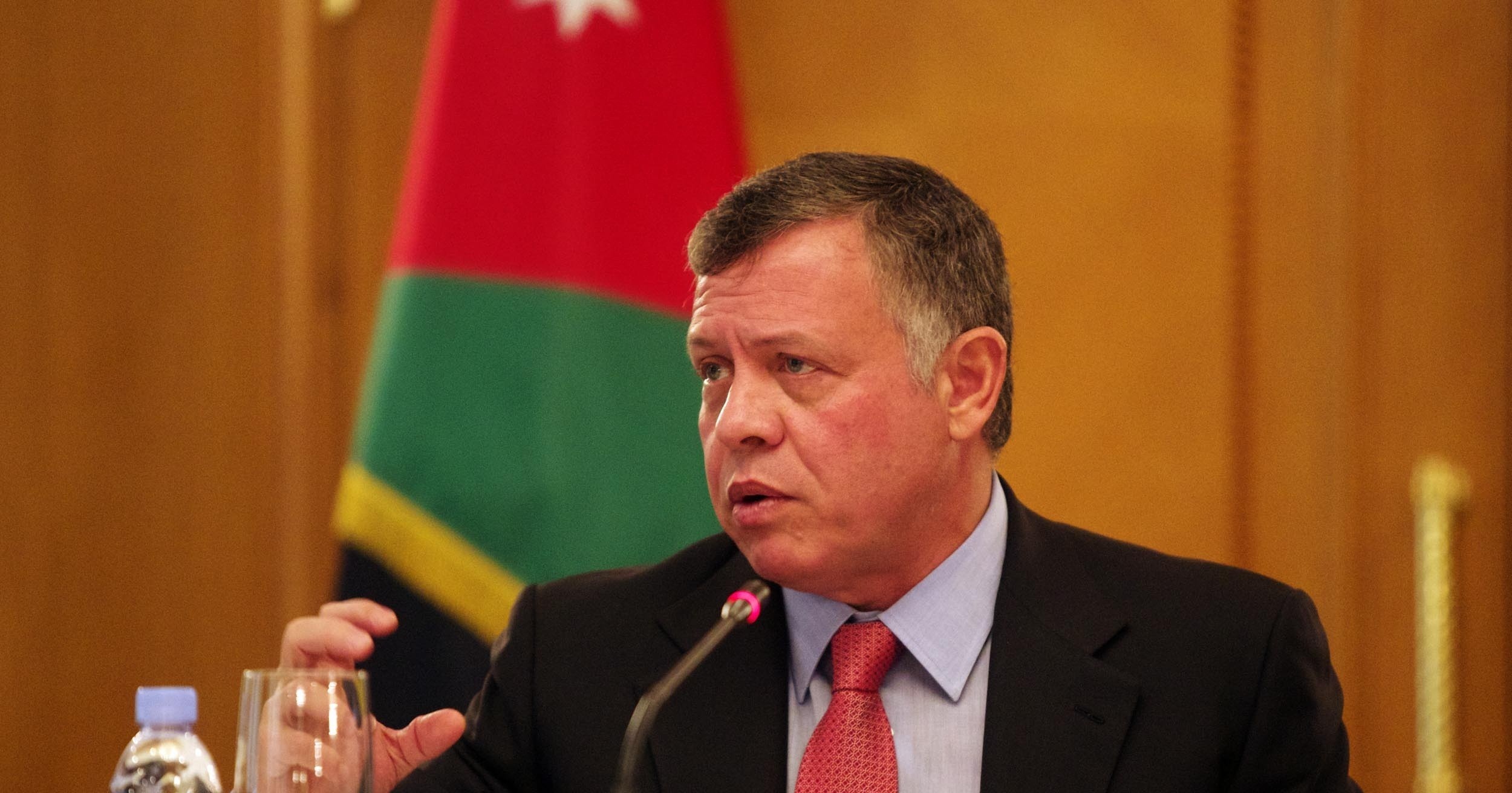 ملك الاردن يعلق على هجمات 