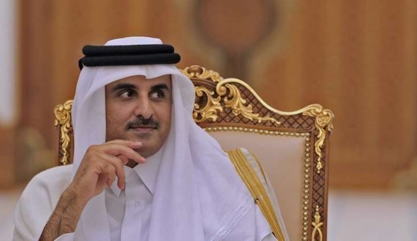 شاهد..امير قطر يسوق للمونديال من الفلوجة؟!