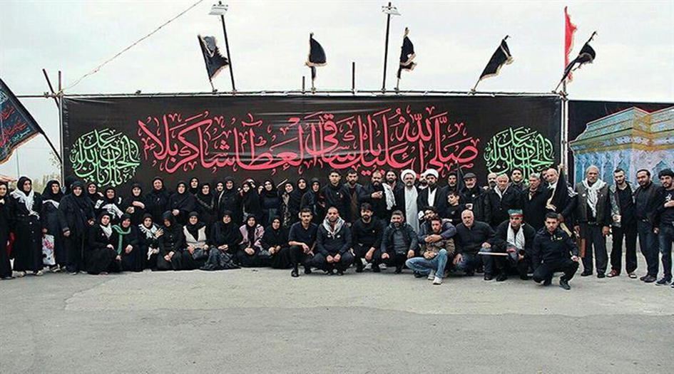 موكب الإمام الرضا (ع) الدولي في تبريز يستقبل زوار الأربعين من تركيا وآذربيجان