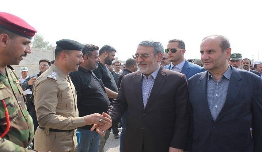 وزير الداخلية الايراني يتوجه إلى العراق عبر حدود مهران