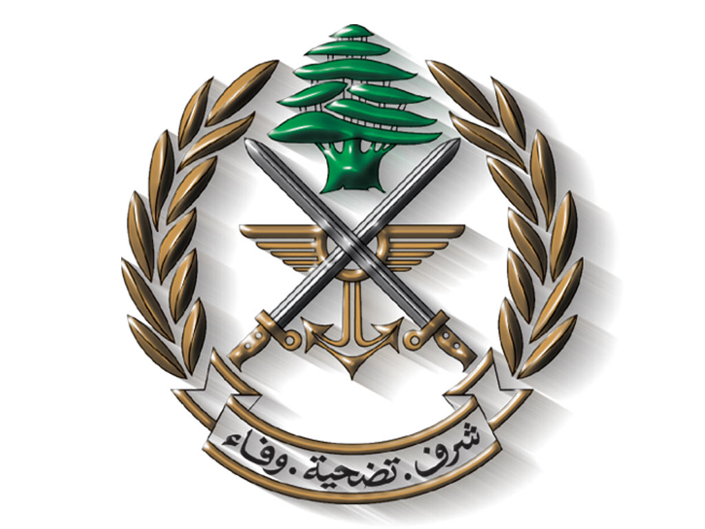 بيان للجيش اللبناني بشأن طائرة استطلاع إسرائيلية 