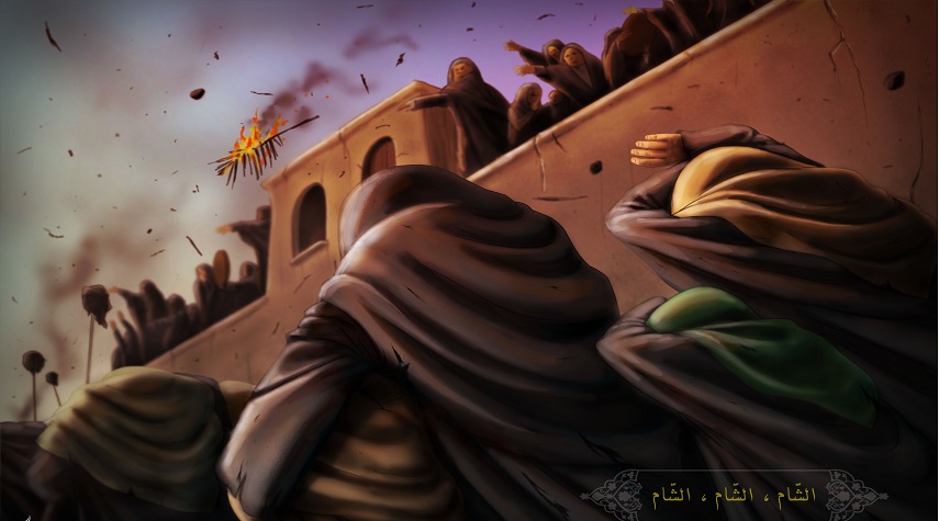 سيد الساجدين ، فرماندهي در لباس اسارت