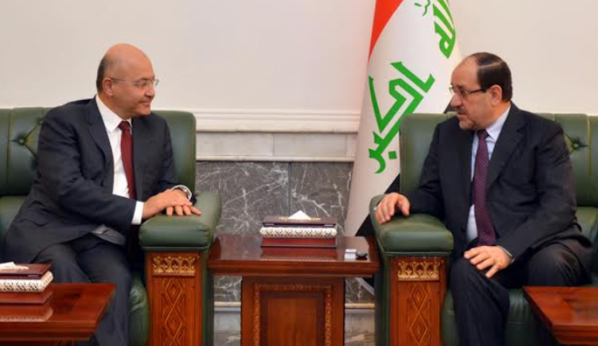 المالكي وصالح يؤكدان على عدم استمرار شلل مؤسسات الدولة