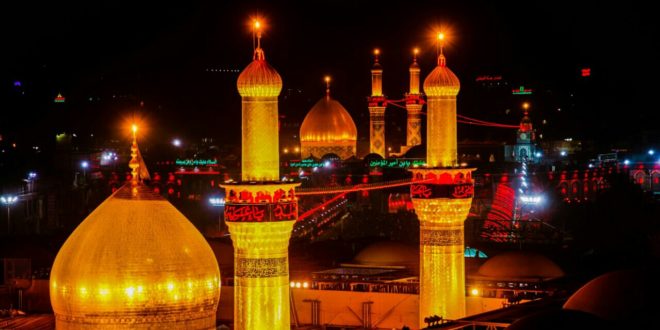 شاهد مرقدي إلامام الحسين واخيه العباس (ع) بعد رفع معالم الحزن!