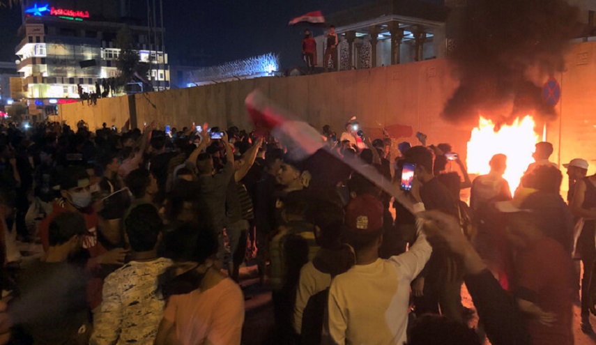 بيان لمتظاهرو كربلاء بخصوص الاعتداء على القنصلية الايرانية  