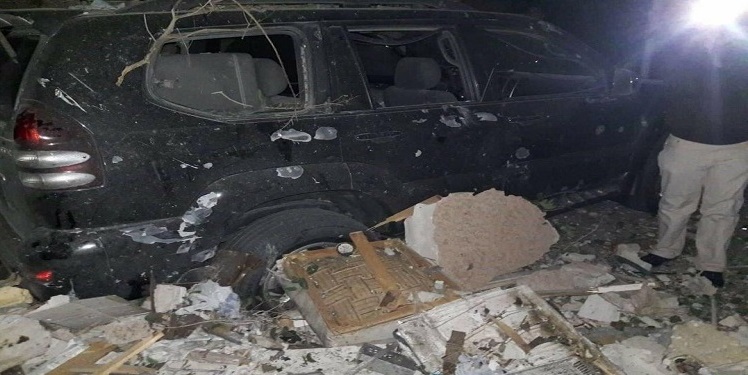 استهداف منزل قيادي بالجهاد الإسلامي بدمشق واستشهاد نجله+الصور
