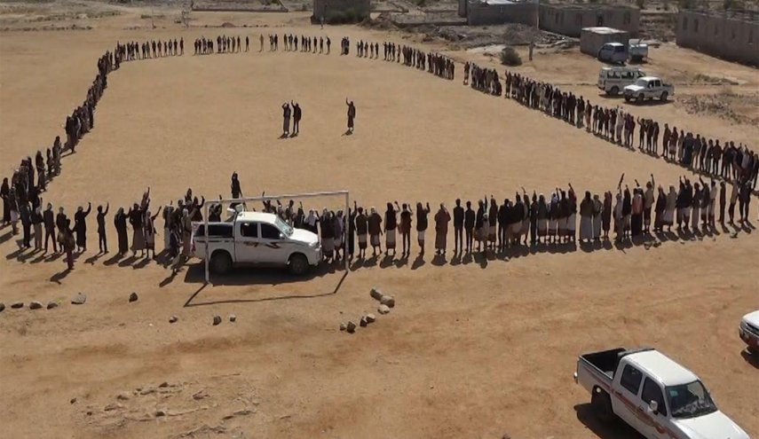 أبناء محافظة البيضاء ينظمون وقفة تضامنية مع فلسطين