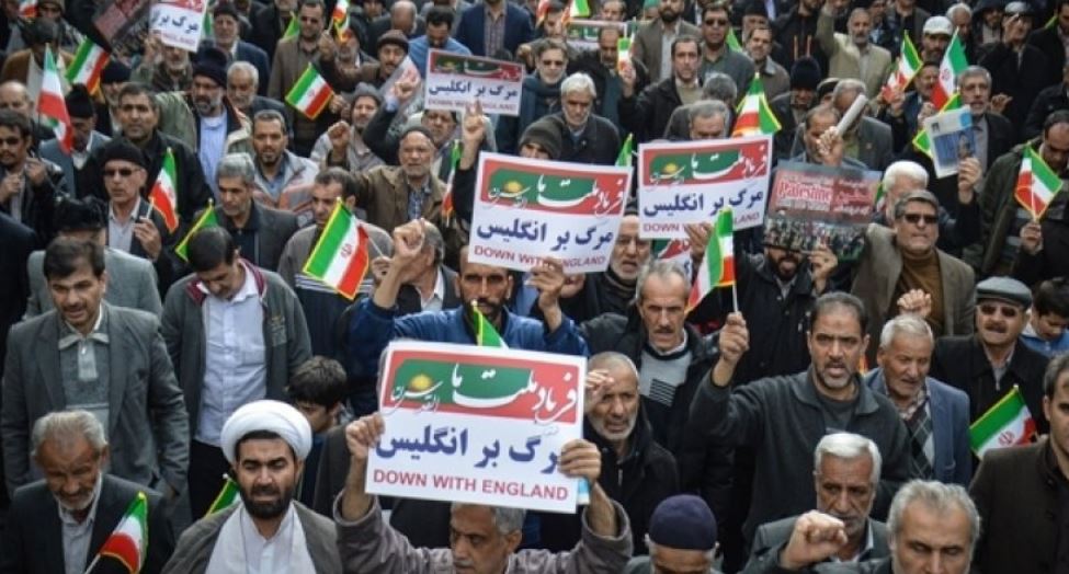 مسيرات حاشدة في أنحاء ايران للتنديد بأعمال الشغب