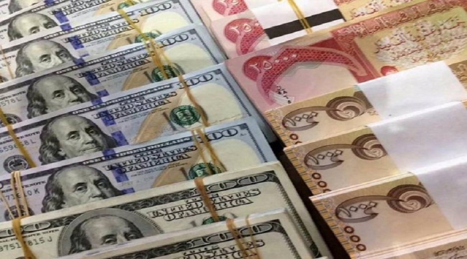 اخر تطورات سعر صرف الدولار مقابل الدينار العراقي 