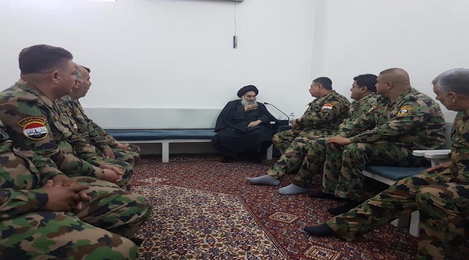 مامعنى أن يطلب السيد السيستاني التقاط صور مع جنود جرحى..؟