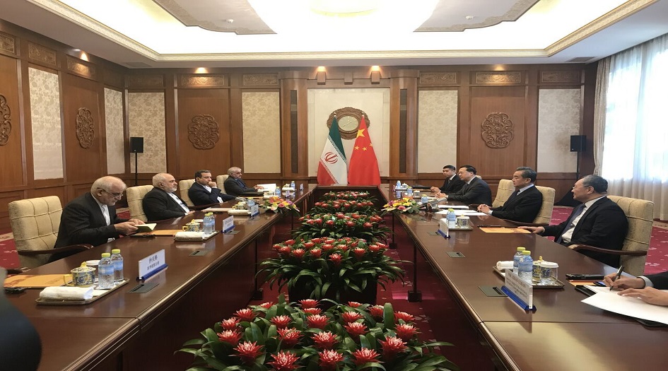 وزيرا الخارجية الإيراني والصيني يؤكدان على تعزيز التعاون الثنائي