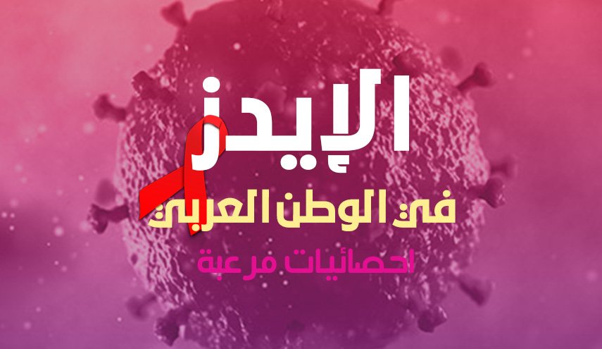 انفو غرافيك... احصائيات فيروس الإيدز في الوطن العربي
