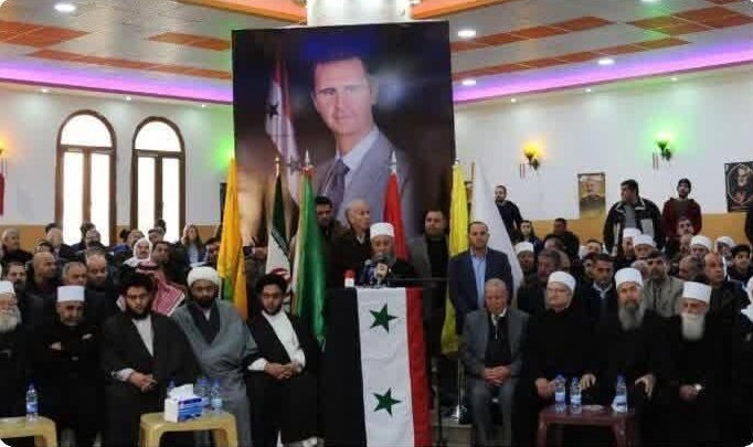 مراسم بزرگداشت سردار شهيد سليماني در دمشق