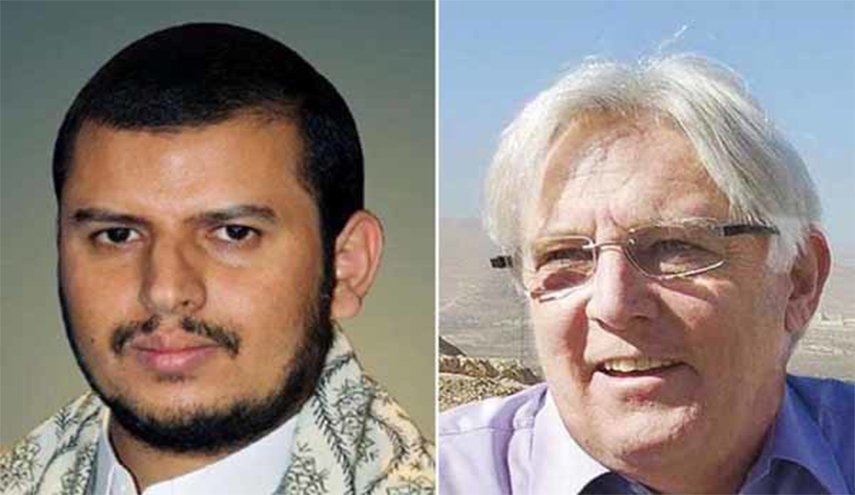 السيد الحوثي يلتقي المبعوث الأممي غريفيث