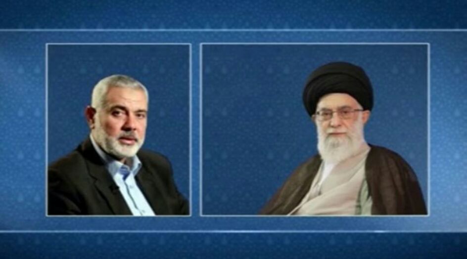 هنية يهنئ الامام الخامنئي بذكرى انتصار الثورة الاسلامية