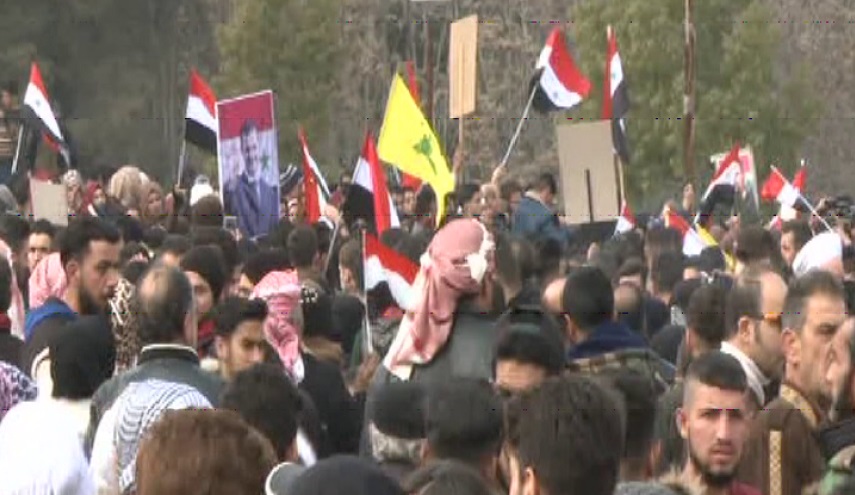 الاحتفالات تستمر في حلب بعد تأمين المدينة بأكملها من الارهاب
