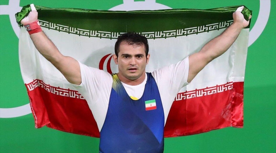 الرباع الايراني سهراب مرادي يتقلد الذهبية في بطولة غرب آسيا