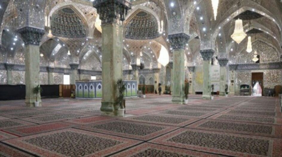 مرقد الامامين العسكريين عليهما السلام يفرش بـ3500 سجادة