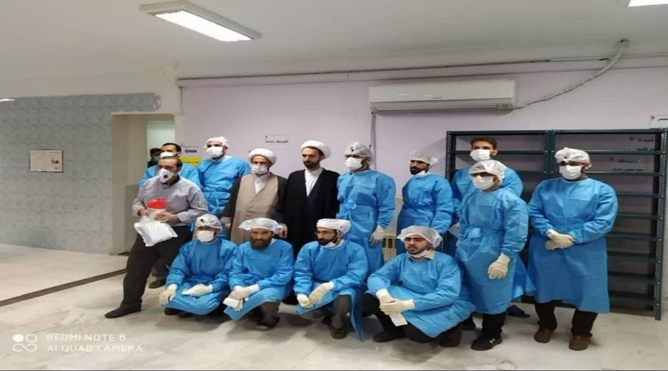 الصحة الايرانية تشيد بجهود طلبة العلوم الدينية في مكافحة كورونا
