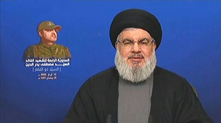 السيد نصر الله: الشهيد بدر الدين كان يخوض المعارك بسوريا بجانب الشهيد سليماني