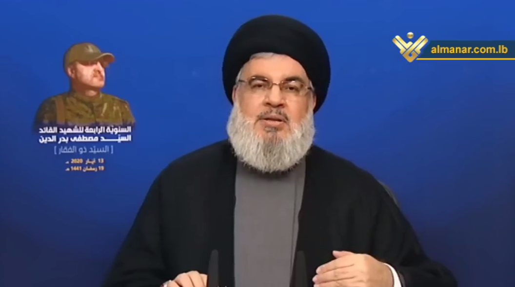 دفاع سيد حسن نصرالله از موضع ايران در قبال بحران سوريه