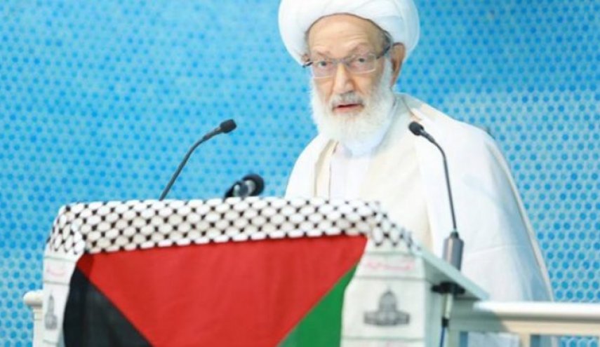 آية الله قاسم: خيار الشعب البحريني هو المقاومة ضد الاحتلال