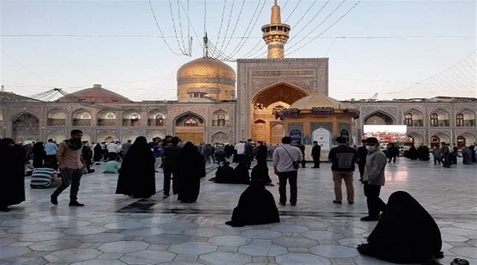 فتح أبواب مرقد الامام الرضا (ع) في مدينة مشهد المقدسة