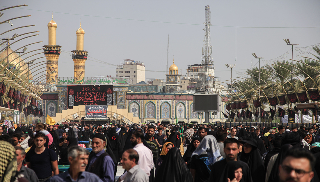 بالصور.. كيف بدت كربلاء المقدسة في أول أيام حظر التجوال؟