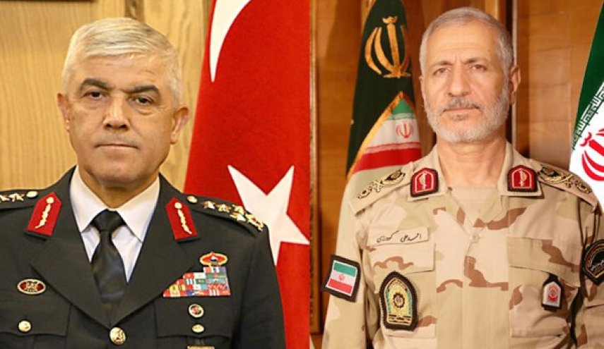 تاكيد ايراني تركي على تعزيز التعاون الحدودي