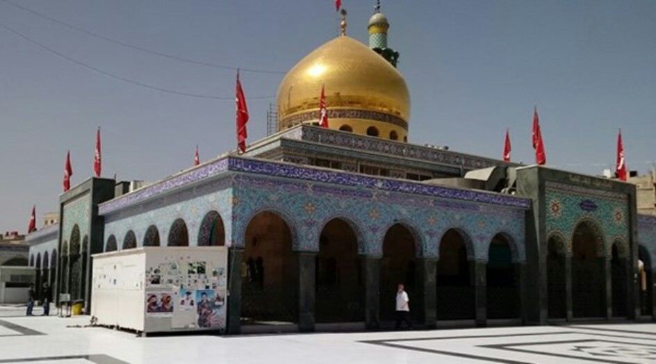 بالصور .. اجراء عملية توسعة في مرقد "السيدة زينب (س)"