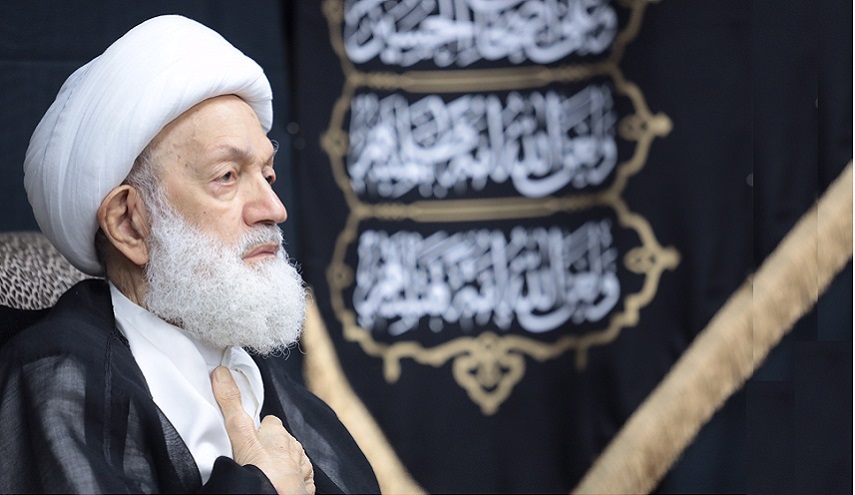 آية الله  عيسى قاسم يدعو سلطات البحرين الى فتح المآتم الحسينية