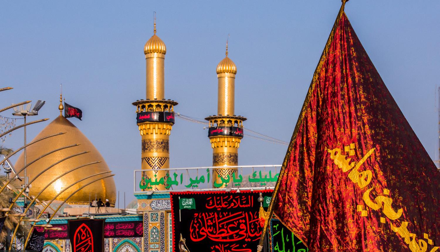 بالصور:تعرف على الاجراءات المتبعة بالموقع المخصص للعزاء في مرقد الامام الحسين (ع)