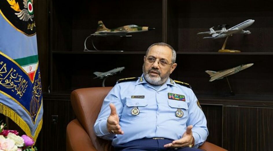 قائد سلاح الجو: تلاحم القوة الجوية والدفاع الجوي سدّ منيع لحماية اجواء ايران