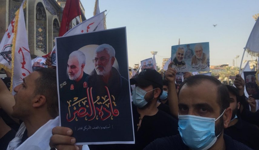 بالصور.. انطلاق موكب أبناء قادة النصر بكربلاء المقدسة