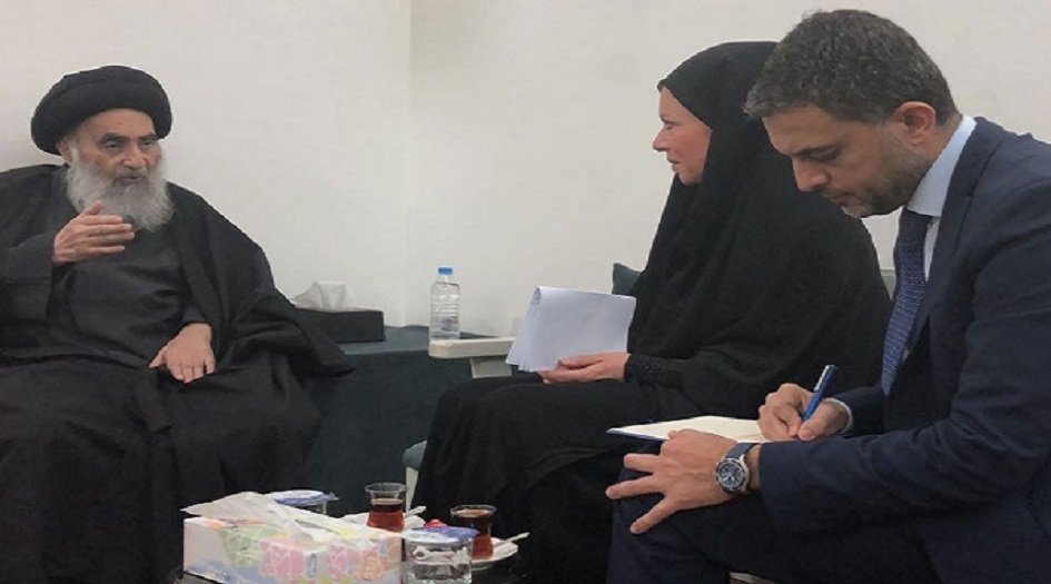 بلاسخارت في النجف اليوم وستلتقي سماحة السيد السيستاني