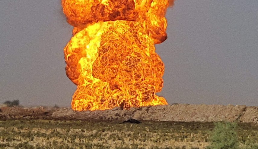 الحشد الشعبي يكشف تفاصيل استهداف الانبوب الغازي ومقر الحشد بالمثنى