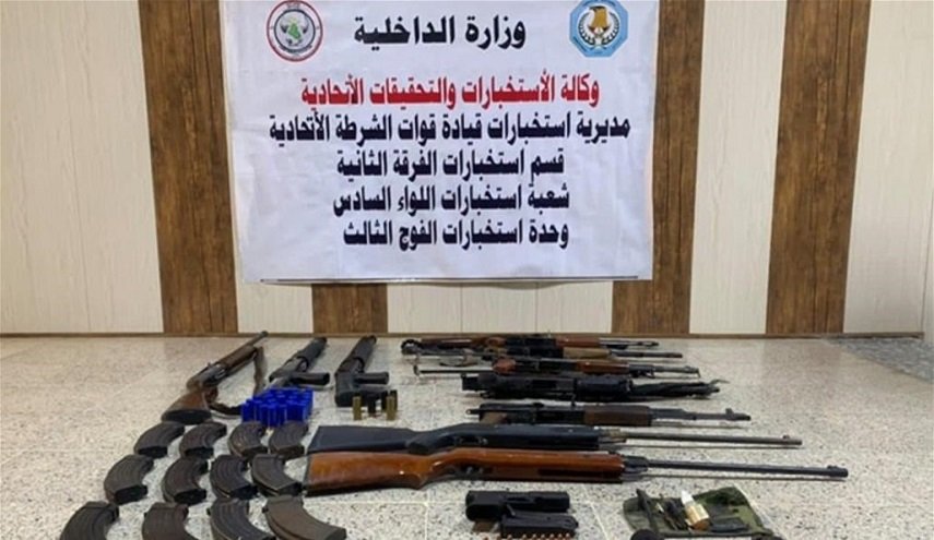عملية بحث وتفتيش لنزع السلاح غير المرخص في بغداد