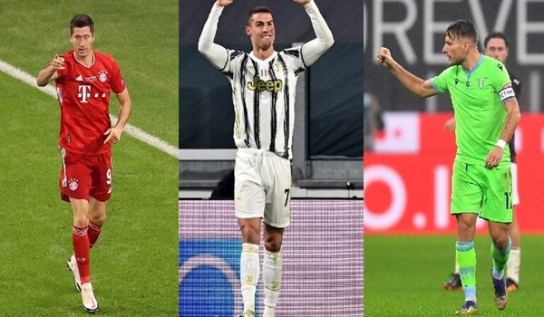 رونالدو يتربع على عرش هدافي "الكالتشيو" وأوروبا لعام 2020