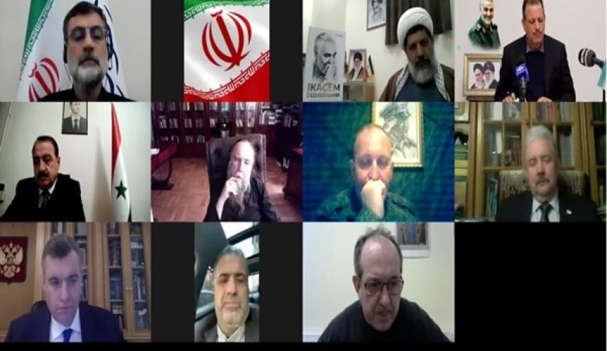 ندوة افتراضية في موسكو حول دور الشهيد سليماني في مكافحة الارهاب