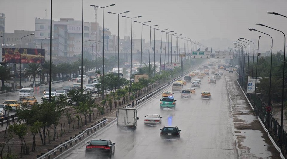 العراق... طقس غائم ممطر في اليومين المقبلين
