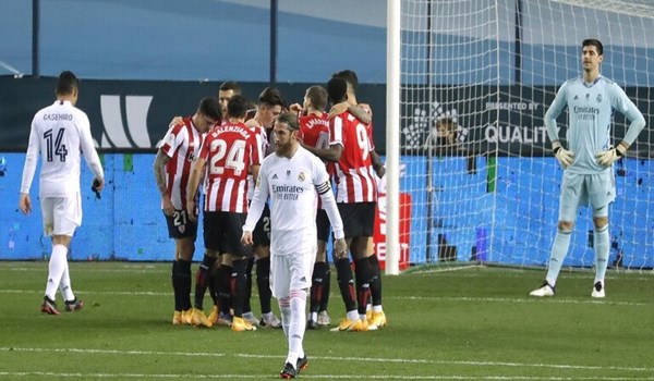 بلباو يُقصي ريال مدريد من السوبر الاسباني
